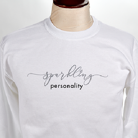 Sparkling Personality Crew Sweatshirt -$34.95