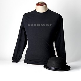 Narcissist Long Sleeve Crew, Unisex - $35.95